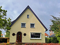 Fassadenanstriche nachher/in Nordenham